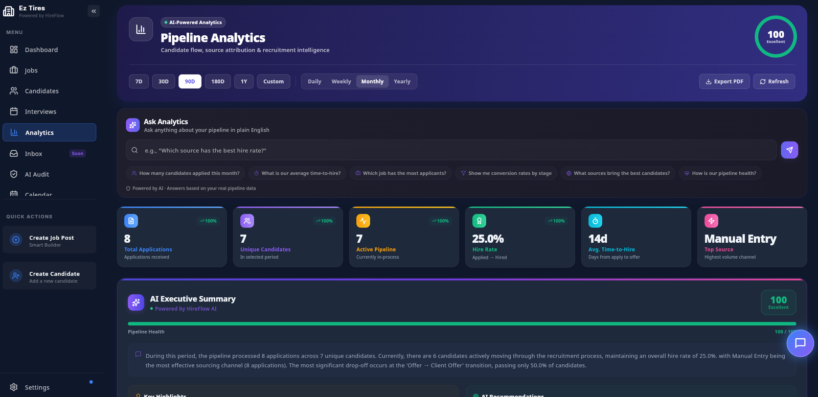 Recruit Smarter with AI Intelligence